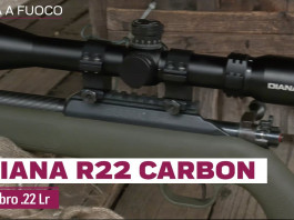 Diana R22 Carbon cal. .22Lr, presentazione e prova a fuoco