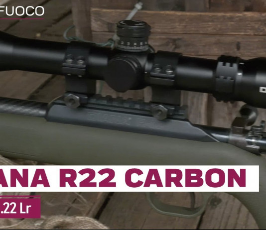 Diana R22 Carbon cal. .22Lr, presentazione e prova a fuoco
