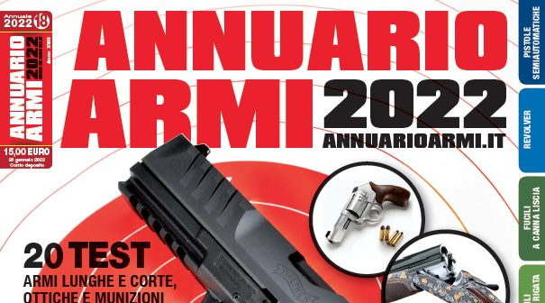 L’Annuario armi 2022 vi aspetta in edicola