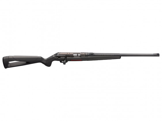 da sotto, la carabina bolt action .22 LR Winchester Xpert