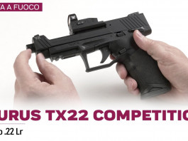 Taurus Tx22 Competition cal. .22 Lr, la prova a fuoco Taurus TX 22 Competition SCR