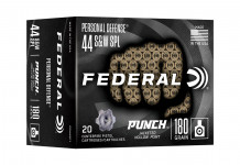 Federal Punch .44 S&W Spl: un altro calibro per le munizioni da difesa Federal Punch .44 S&W Spl, un altro calibro per le munizioni da difesa