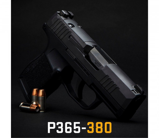 Sig Sauer P365-380, pistola subcompatta in nuovo calibro Sig Sauer P365-380, nuovo calibro per la pistola microcompatta