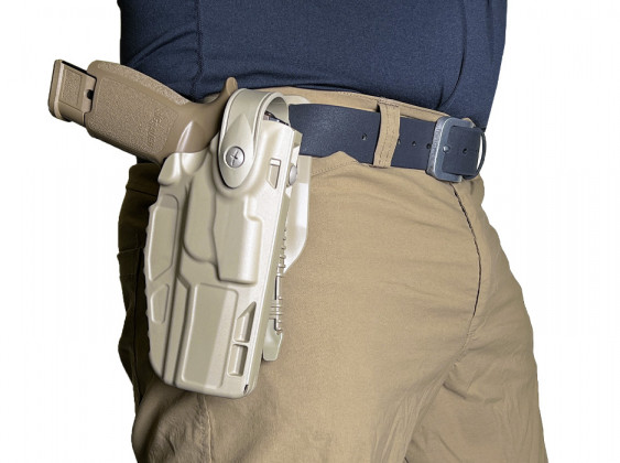 alla cintura Safariland M17 belt and leg military holster kit