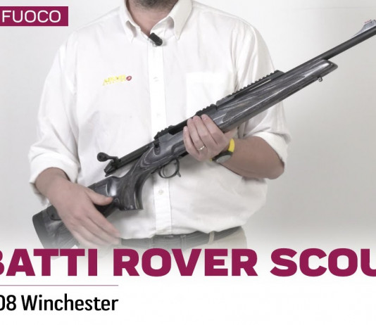 Sabatti Rover Scout cal. .308 Winchester, la prova in poligono