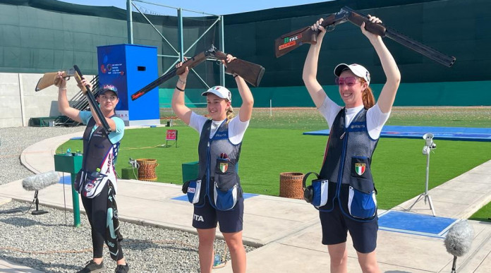 Coppa del mondo di tiro a volo tre medaglie per l’Italia in Perù