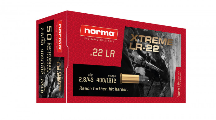 Norma Xtreme, profilo inedito per le munizioni .22 LR