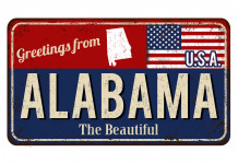 Porto occulto di un’arma: novità in uno Stato americano Porto occulto di un’arma: targa dell'Alabama