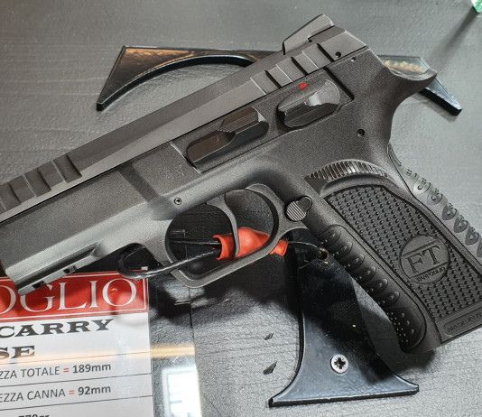 Tanfoglio Force Esse Carry, nuova pistola compatta 9×21 Imi e 9×19 Tanfoglio Force Esse Carry, nuova pistola compatta 9x21 Imi e 9x19
