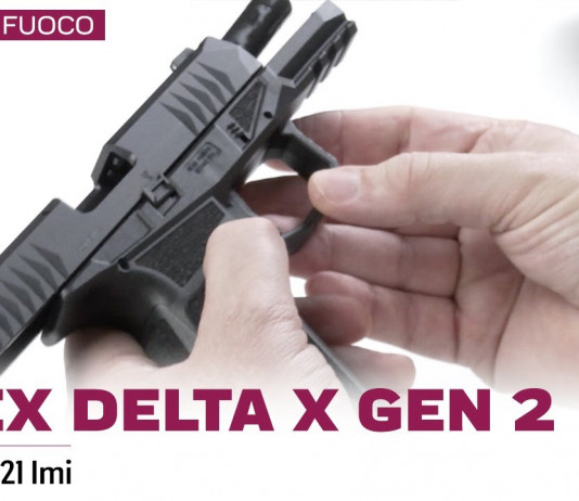 Arex Delta X Gen 2 cal. 9×21 Imi, presentazione e prova a fuoco