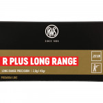 scatola delle munizioni 22 lr per il tiro a lunga distanza, rws r plus long range