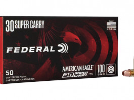 Da Federal Premium nuove munizioni calibro .30 Super Carry Da Federal Premium nuove munizioni calibro .30 Super Carry