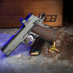 ambientata, la pistola custom Browning Evo Kc9 G4 Vtx