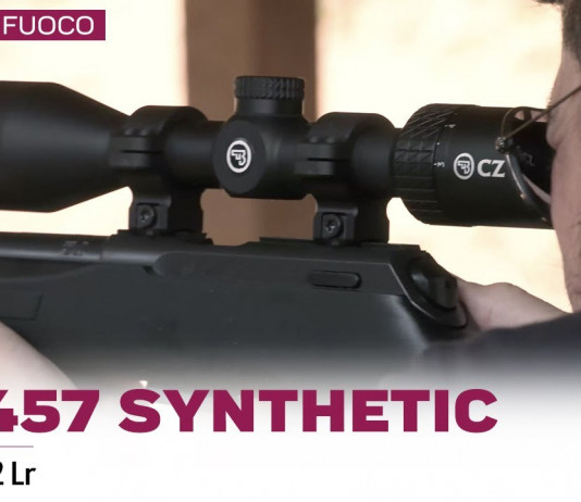 CZ 457 Synthetic calibro .22 Lr, presentazione e prova a fuoco
