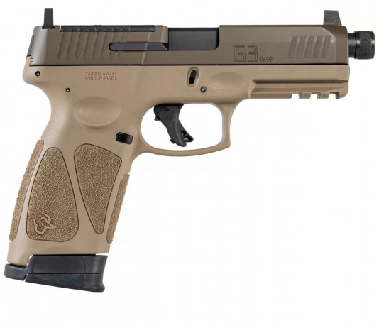 Taurus G3 Tactical, la pistola optic ready bicolore Taurus G3 Tactical, la pistola optic ready bicolore