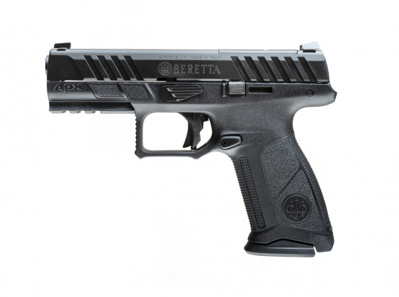 lato sinistro della pistola beretta apx a1