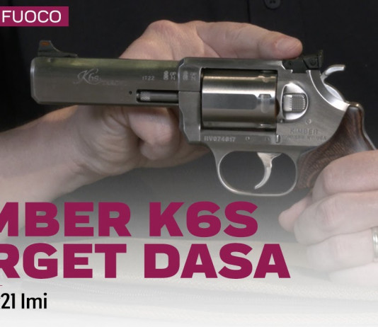 Kimber K6S Target Dasa .357 magnum, presentazione e prova a fuoco