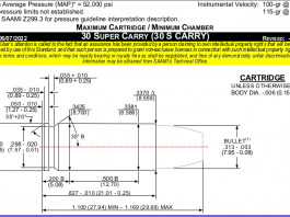 Cartucce .30 Super Carry, pubblicato lo standard Saami Cartucce .30 Super Carry, pubblicato lo standard Saami
