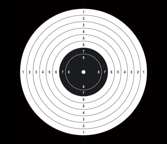 Coppa del mondo di tiro a segno, i prossimi appuntamenti Coppa del mondo di tiro a segno: bersaglio su fondo nero