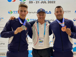 Coppa del mondo di tiro a volo: doppio podio per l’Italia Coppa del mondo di tiro a volo doppio podio per l’Italia