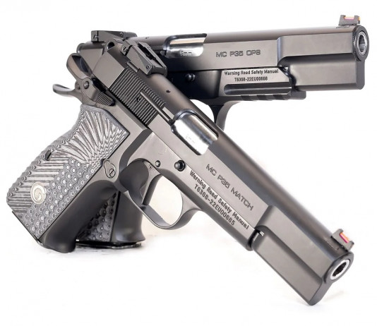 Girsan Mc P35 Match e Ops, la pistola ad azione singola in due versioni Girsan Mcp35 Match e Ops, la pistola in azione singola in due versioni