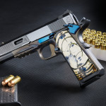 lato sinistro della pistola custom nighthawk vip agent 2