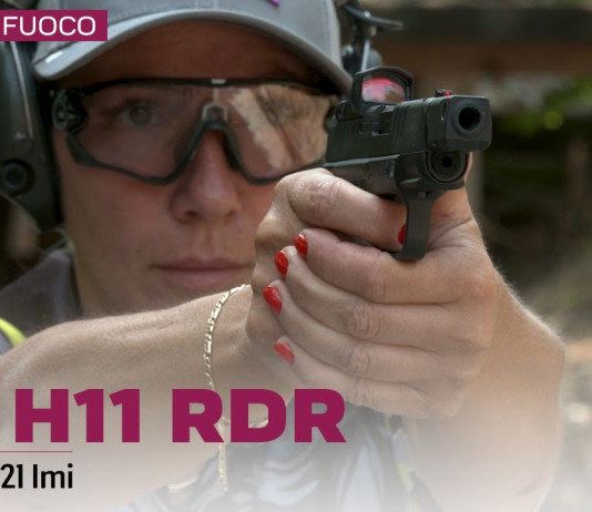 Hs H11 Rdr calibro 9×21, presentazione e prova a fuoco