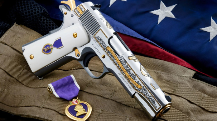 Sk Customs Purple Heart, la pistola da collezione