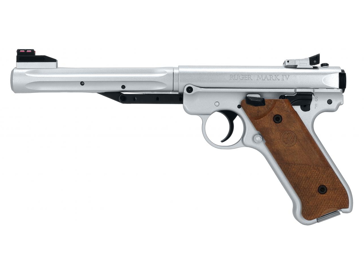 stainless Umarex Ruger Mark IV pistola ad aria compressa di libera vendita  - Armi Magazine