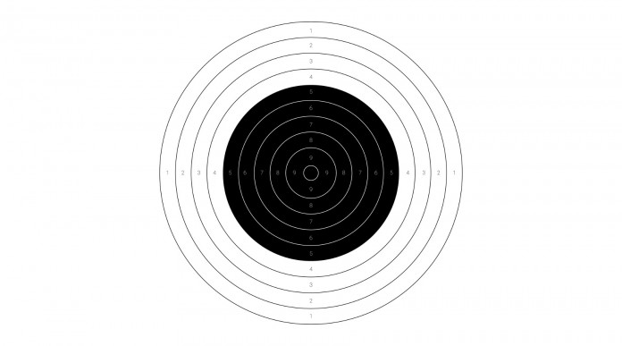 Europei di tiro a segno: bersaglio per tiro a segno