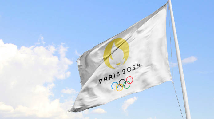 Europei di tiro a volo: bandiera olimpica Parigi 2024