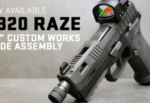 Sig Sauer P320 Raze, il carrello per customizzare la Sig Sauer P320 Sig Sauer P320 Raze, il carrello per customizzare la Sig Sauer P320