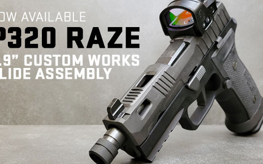 Sig Sauer P320 Raze, il carrello per customizzare la Sig Sauer P320 Sig Sauer P320 Raze, il carrello per customizzare la Sig Sauer P320