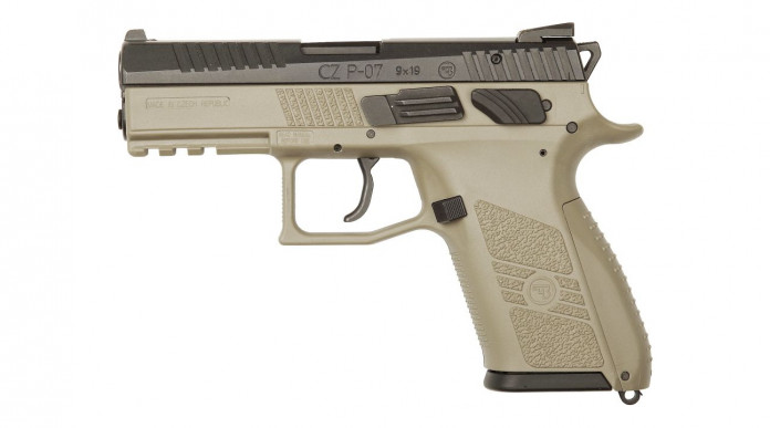 Pistole calibro 9x19mm in Italia ecco la Cz P-07 Fde