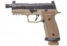 Sig Sauer P320 Axg-Combat, una striker fired con canna filettata Sig Sauer P320 Axg-Combat, una striker fired con canna filettata