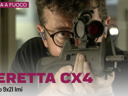 Beretta CX4 Storm cal. 9×21 e 9×19, presentazione e prova a fuoco