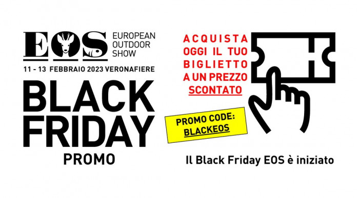 Black friday, biglietti scontati per Eos ’23