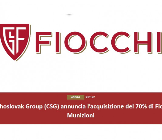 Nuova proprietà ceca per Fiocchi munizioni Nuova proprietà ceca per Fiocchi munizioni