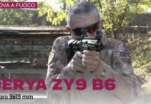Derya ZY9 B6-10 cal. 9×19 mm, test in poligono