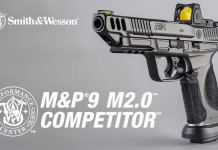 Smith & Wesson Performance Center M&P 9 M2.0 Competitor, nuova pistola sportiva Smith & Wesson Performance Center M&P 9 M2.0 Competitor, la pistola sportiva in metallo