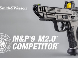 Smith & Wesson Performance Center M&P 9 M2.0 Competitor, nuova pistola sportiva Smith & Wesson Performance Center M&P 9 M2.0 Competitor, la pistola sportiva in metallo