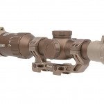 vista posteriore del cannocchiale tattico sig sauer tango6t
