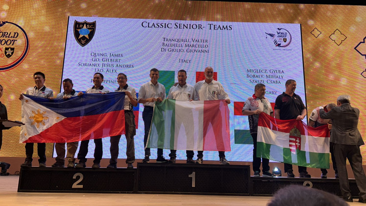 Medaglia ORO Squadra Classic Senior