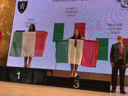 Mondiali Ipsc Handgun 2022, le foto delle premiazioni Podio Production Lady