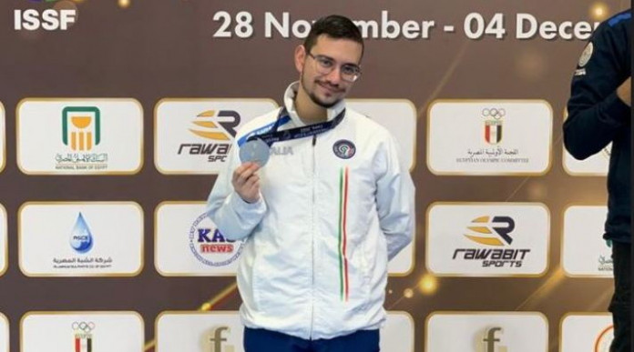 President’s Cup, quattro medaglie per l’Italia nelle gare internazionali di tiro: Danilo Sollazzo, medaglia d'argento