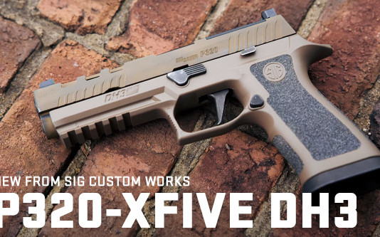 Sig Sauer P320-XFive Dh3, la pistola sportiva custom Sig Sauer P320-XFive Dh3, la pistola sportiva custom