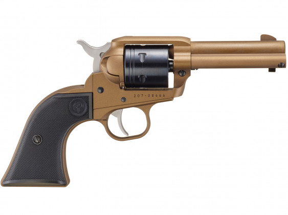 burnt bronze ruger wrangler, revolver calibro 22 lr