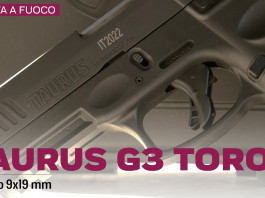 Taurus G3 Toro cal. 9×19 mm, presentazione e prova a fuoco