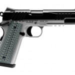 two tone savage 1911 with rail, pistola 1911