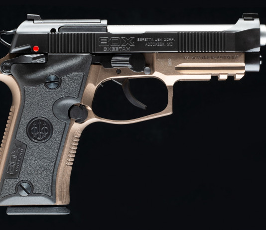 La pistola Beretta 80X Cheetah Launch Edition in Italia La pistola Beretta 80X Cheetah Launch Edition in Italia